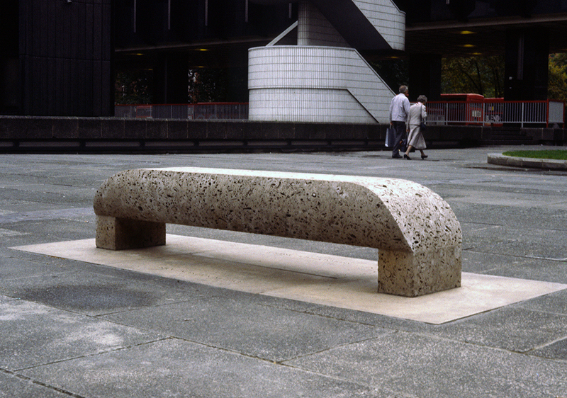 Portland Bench - Sculpture by Paul de Monchaux 1990